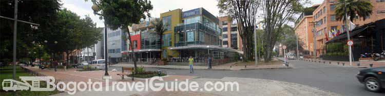 Rodeado de sitios para rumbear en bogota: Parke de la 93